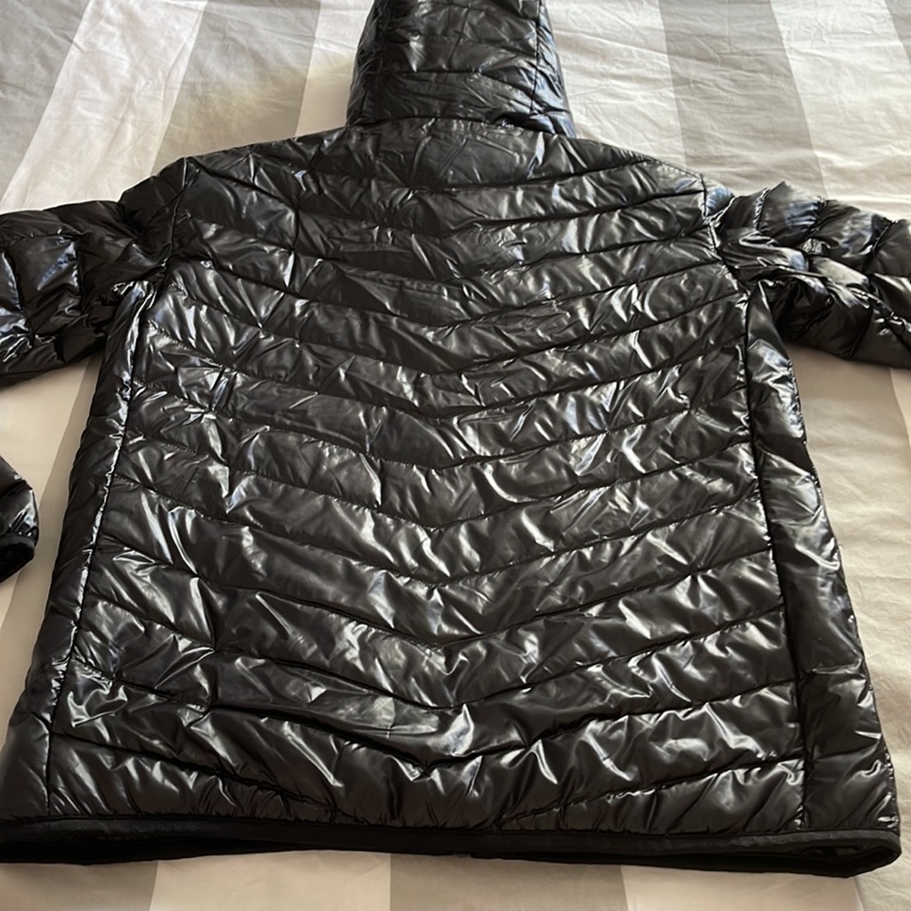 Uniqlo Ultra Light Down extra warm black jacket w/pockets front zipper like new - Picture 8 of 11